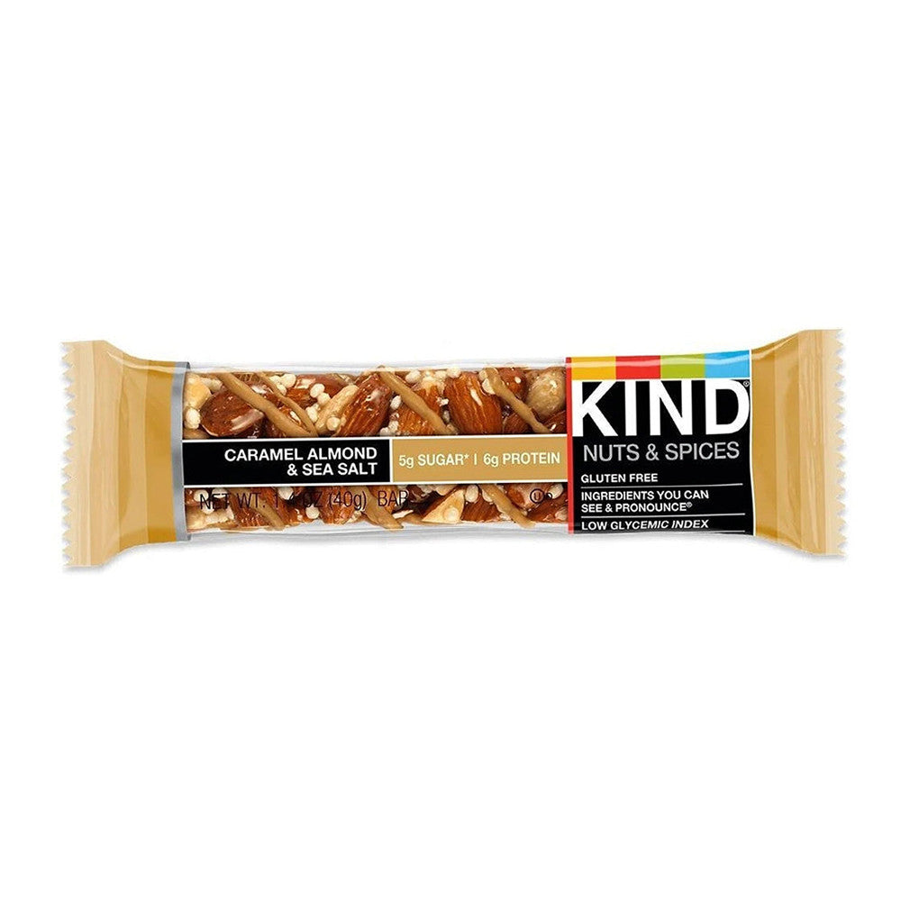 Kind Caramel Almond and Sea Salt Bar, 1.4 Oz